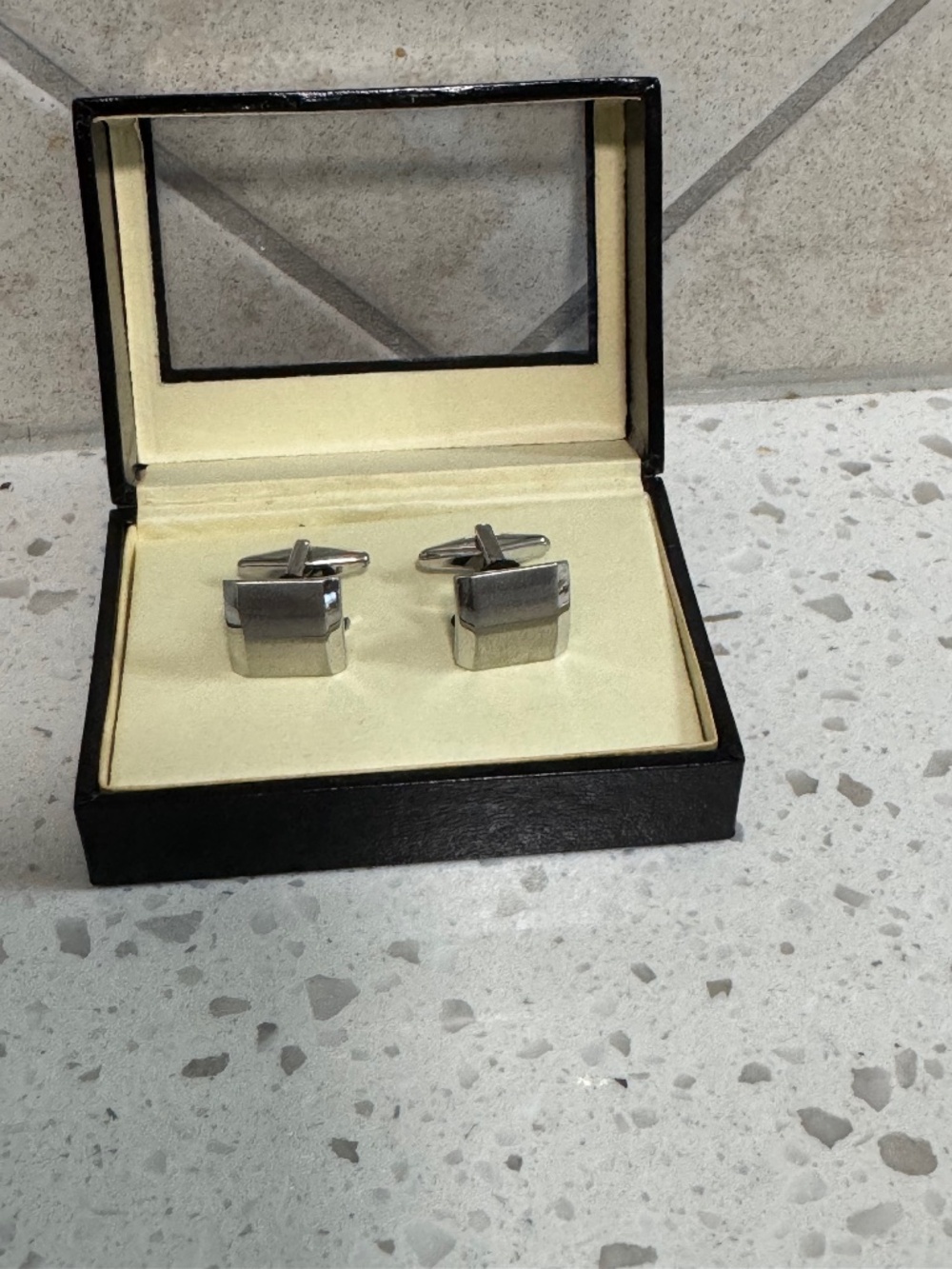 NIB Croft & Barrow Silver Cufflinks